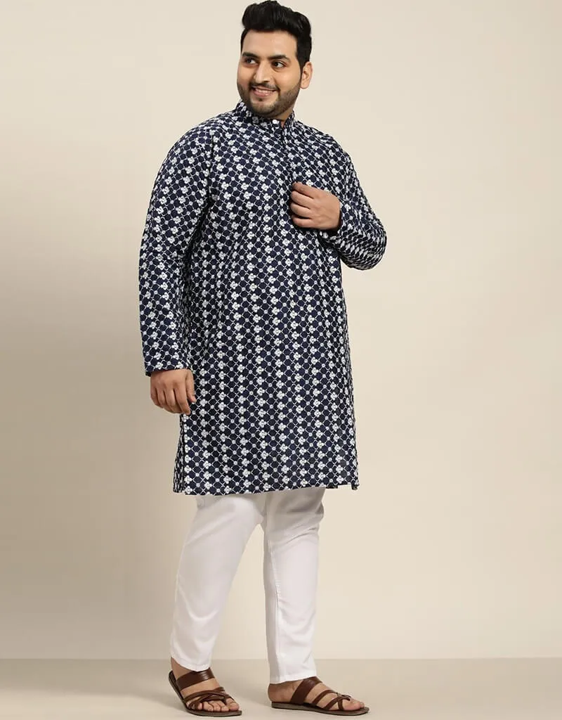 Baltic Sea Kurta Silk Blend Pant