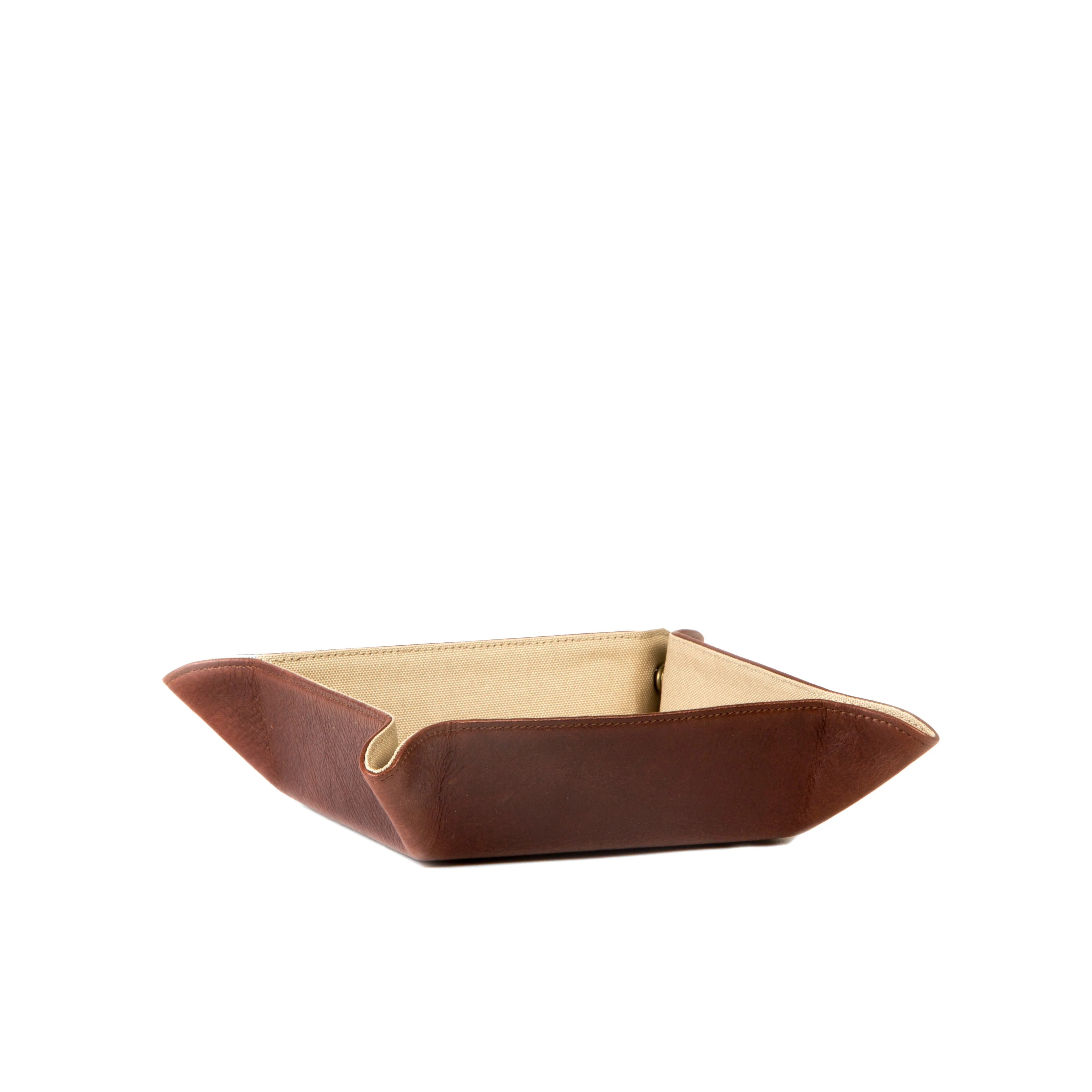 Becker Packable Leather Tray