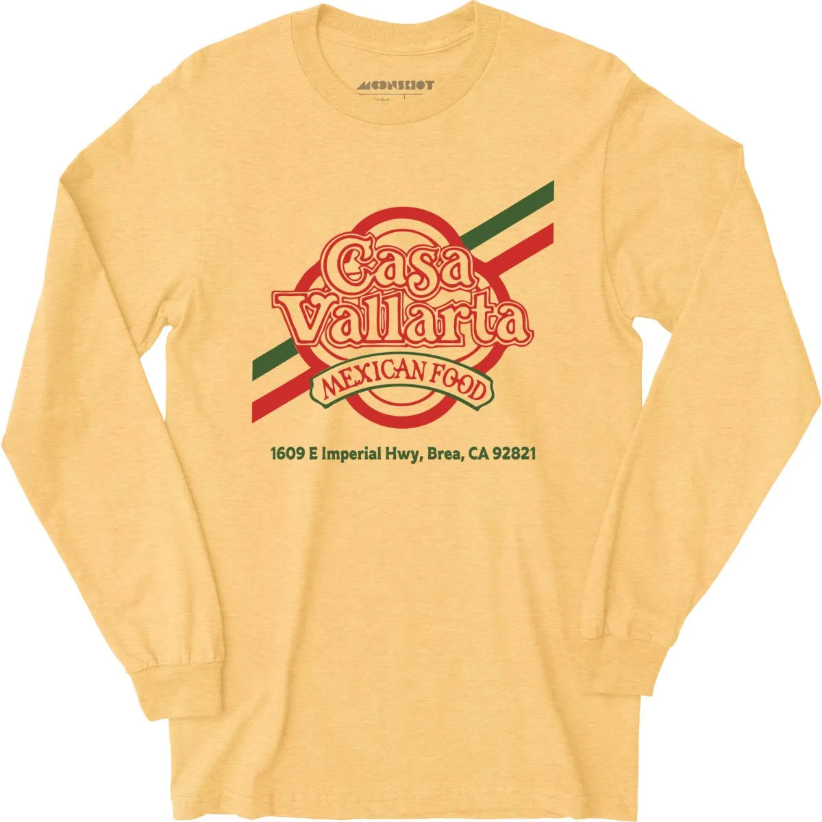 Casa Vallarta - Brea, CA - Vintage Restaurant - Long Sleeve T-Shirt