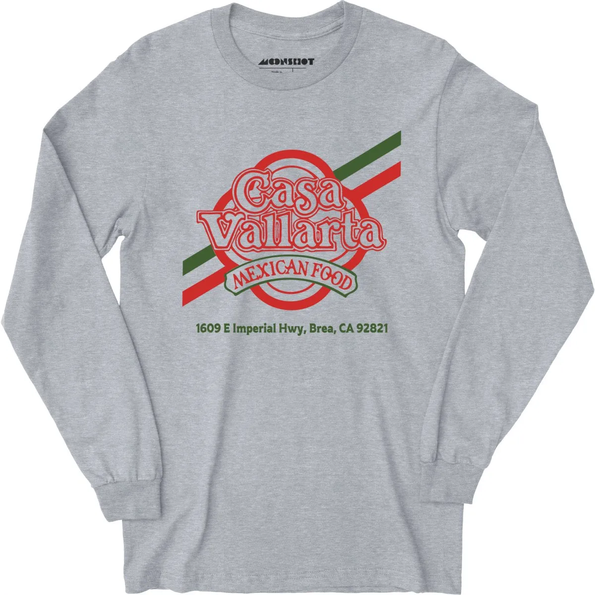 Casa Vallarta - Brea, CA - Vintage Restaurant - Long Sleeve T-Shirt