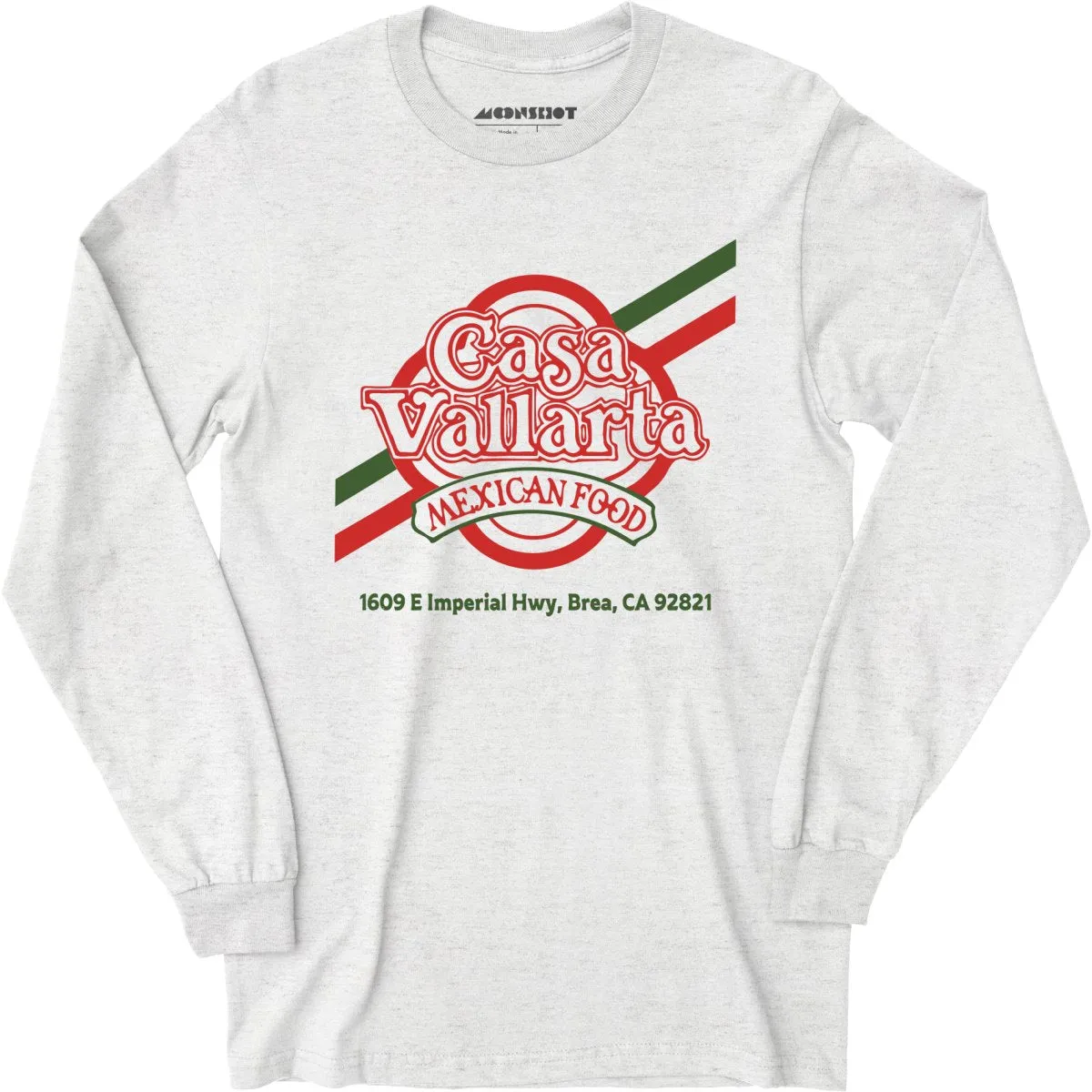 Casa Vallarta - Brea, CA - Vintage Restaurant - Long Sleeve T-Shirt