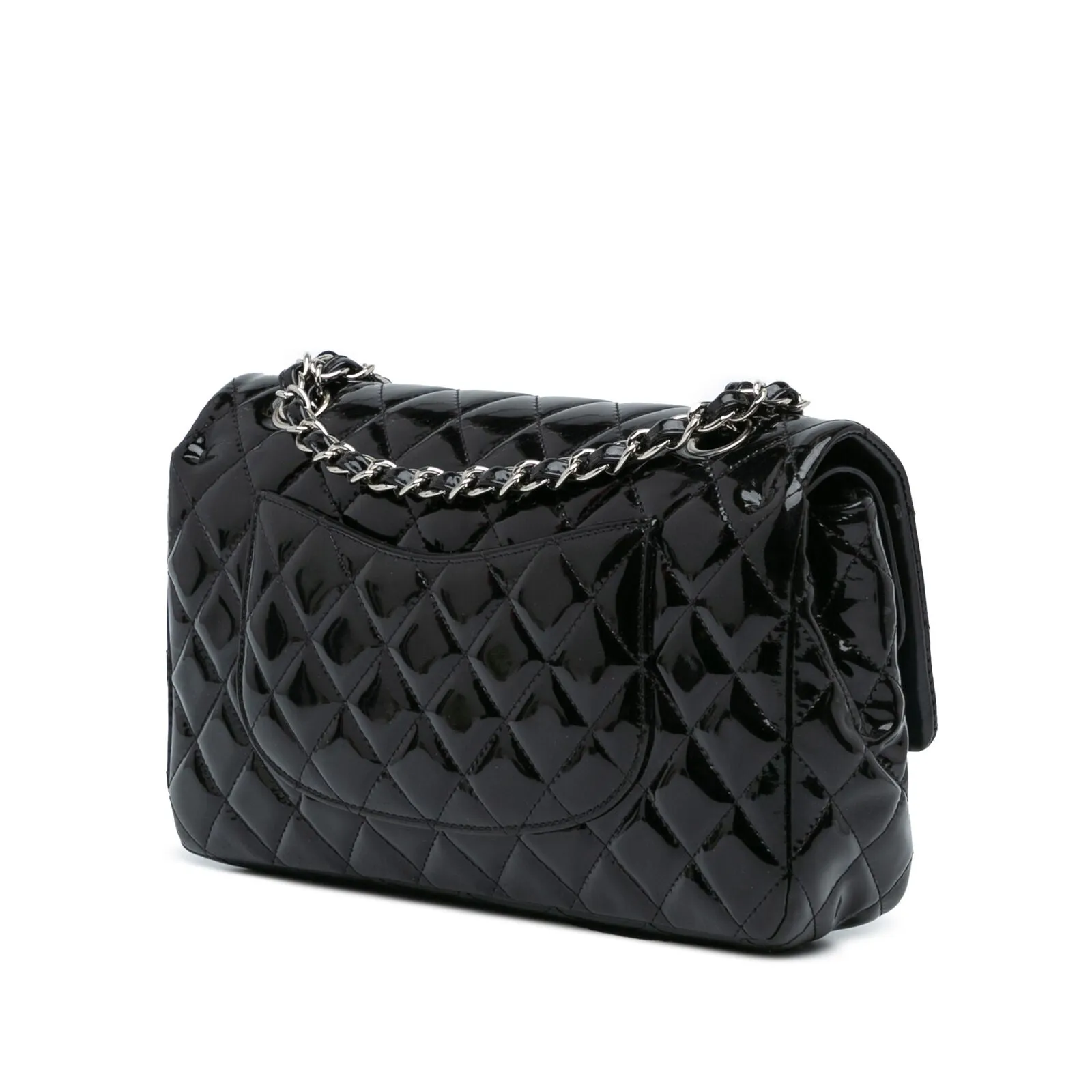 Chanel Medium Classic Patent Double