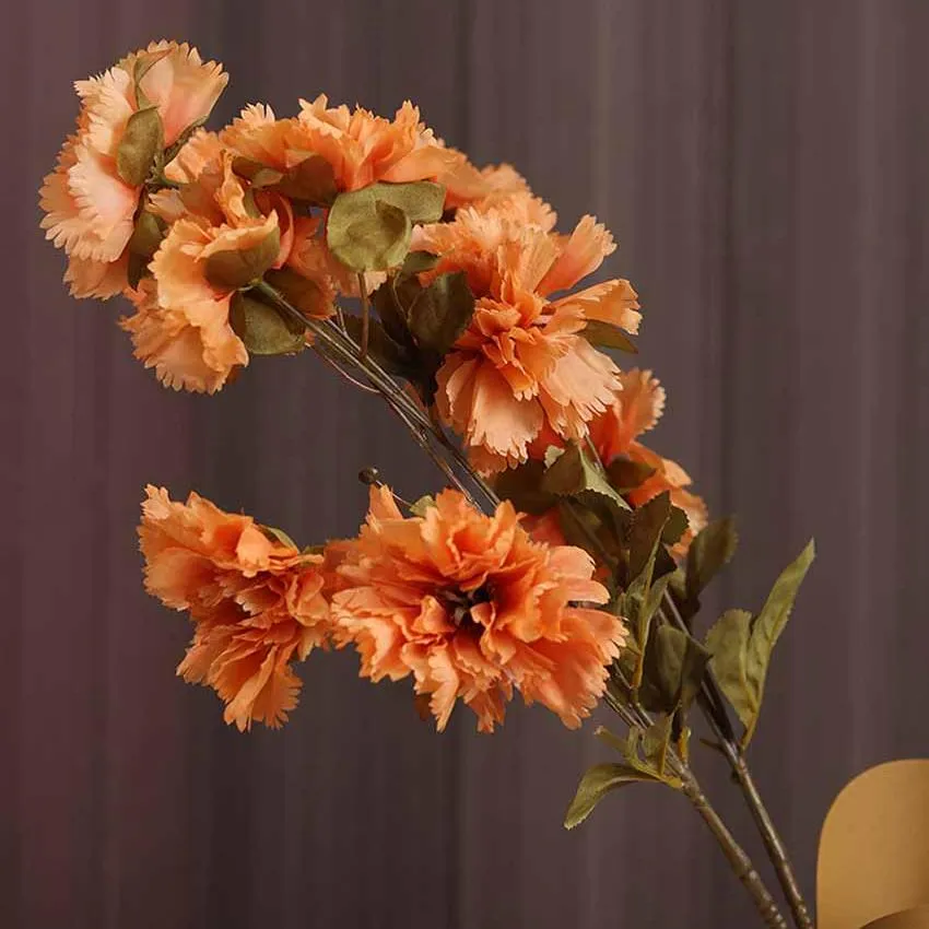 Classic Artificial Flower | Set Of 2 | 2 feet| Vase Not Included