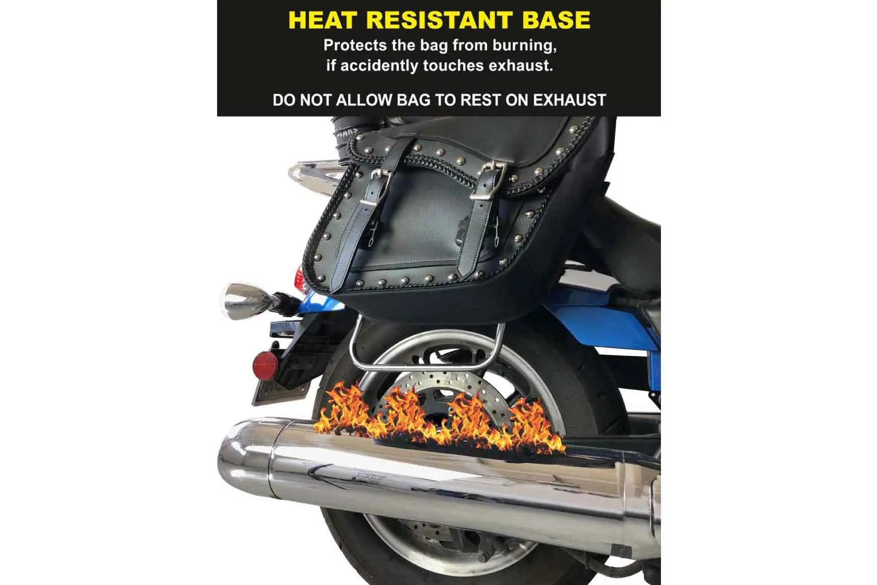 Classic Cruiser Slant Saddlebags