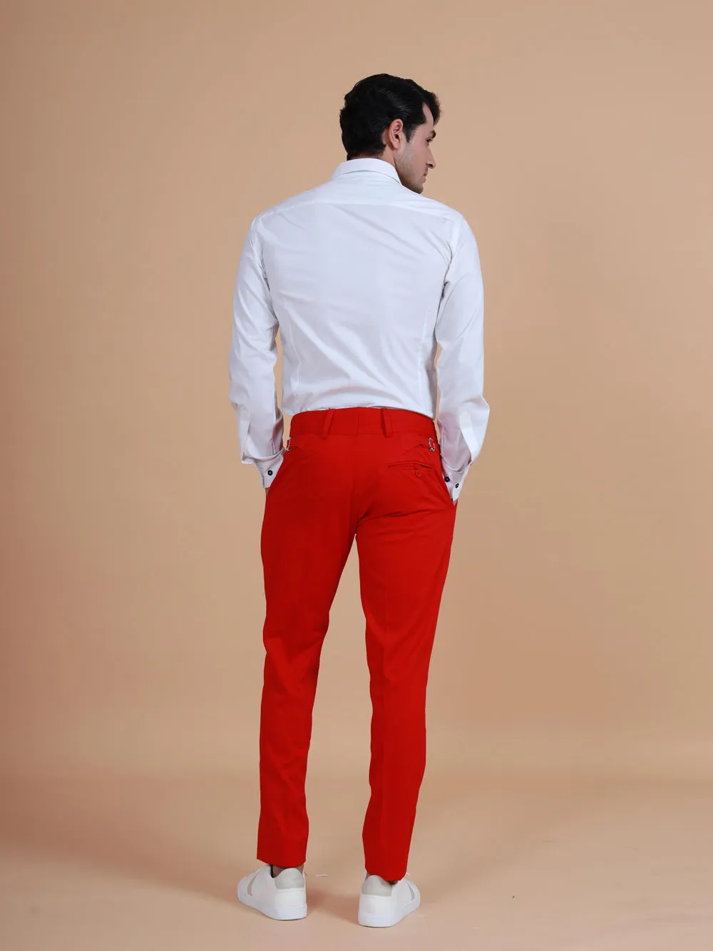 Collared Shirt With Printed Trimming