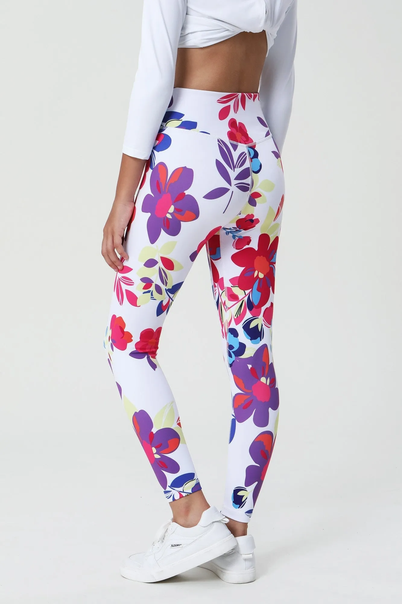 Colorful Patterns Little Yogi Leggings