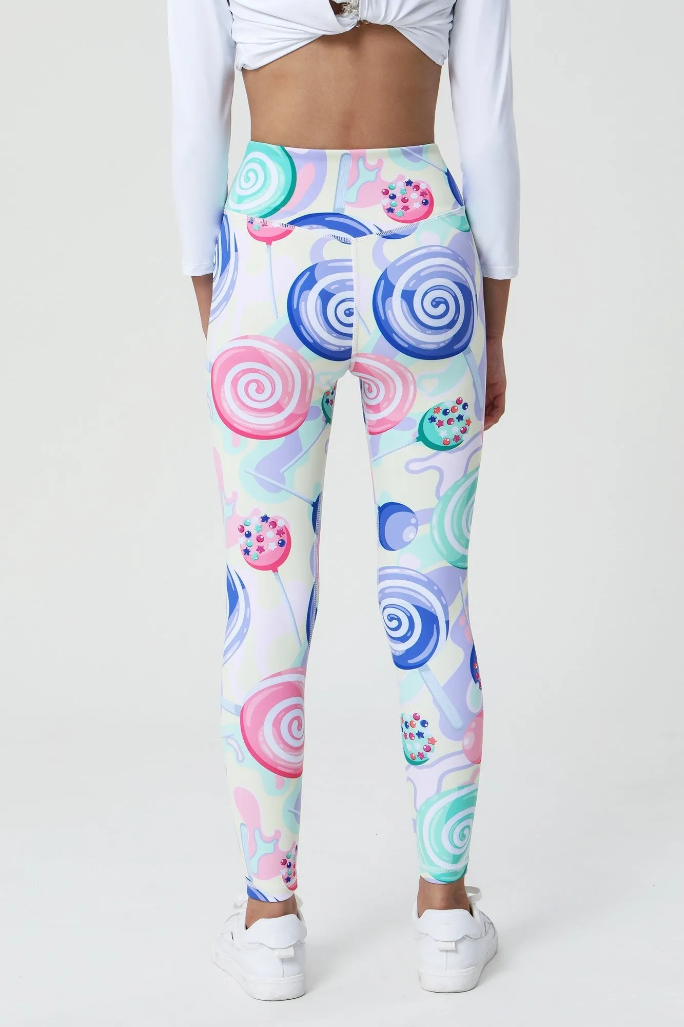 Colorful Patterns Little Yogi Leggings