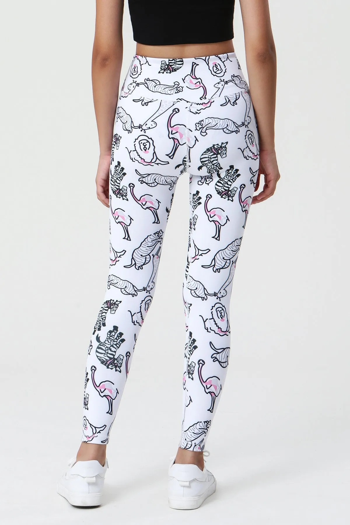 Colorful Patterns Little Yogi Leggings