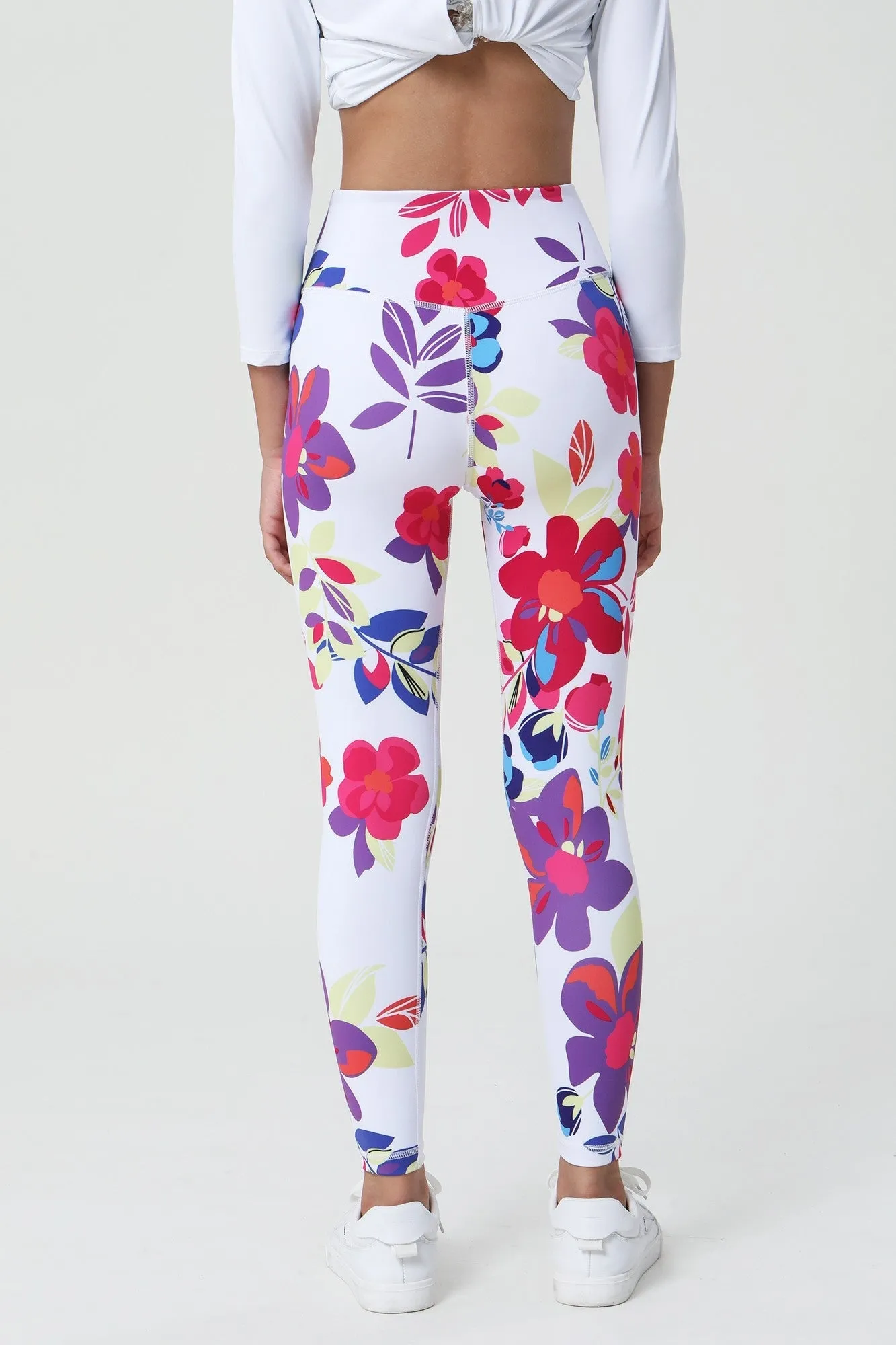 Colorful Patterns Little Yogi Leggings