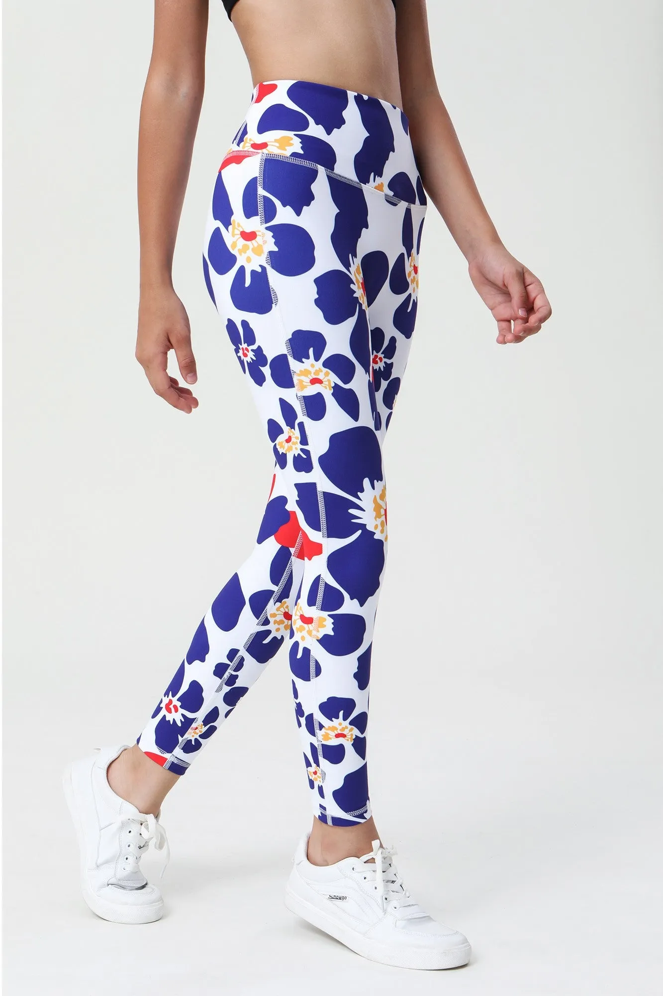 Colorful Patterns Little Yogi Leggings