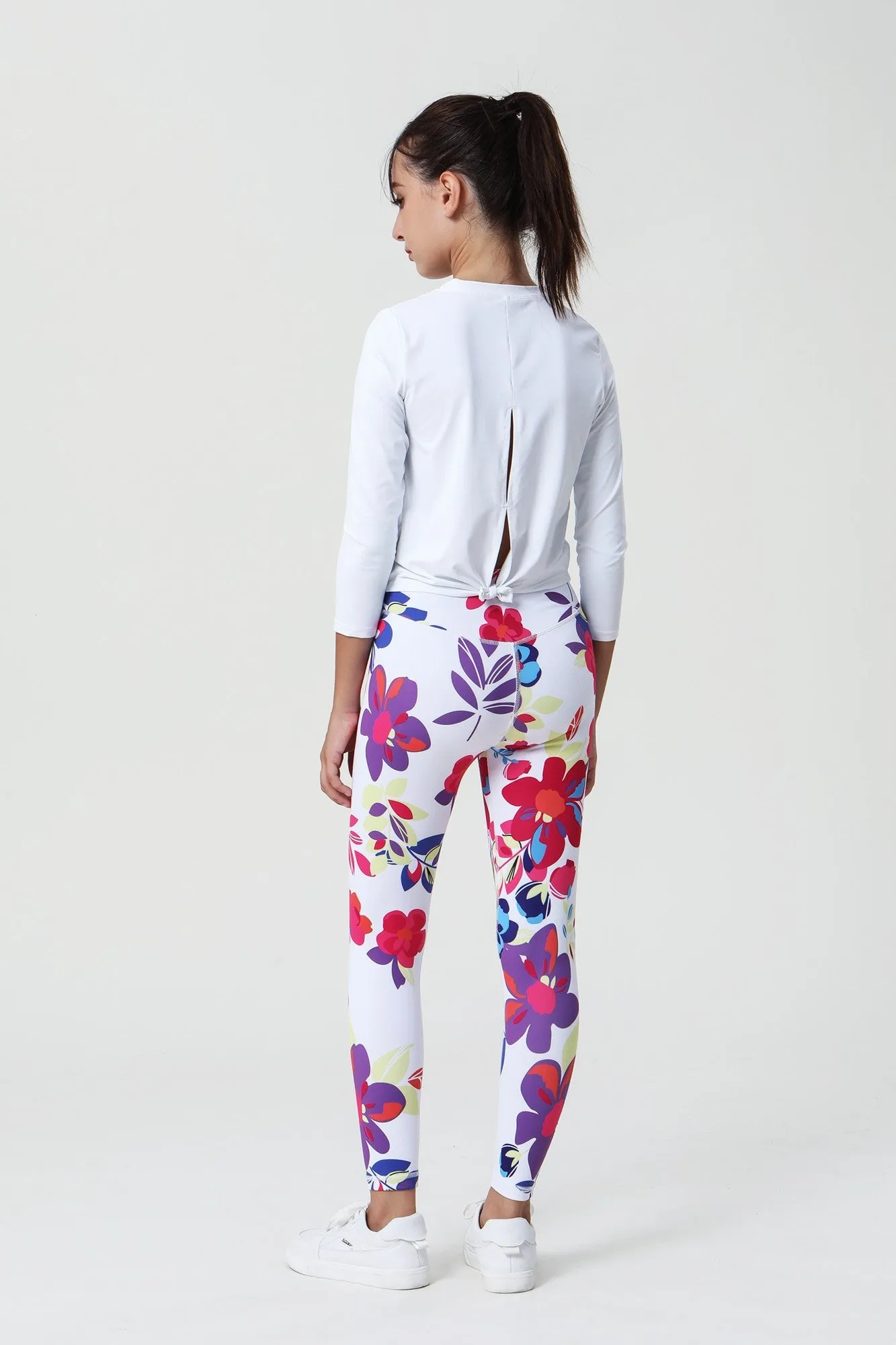 Colorful Patterns Little Yogi Leggings