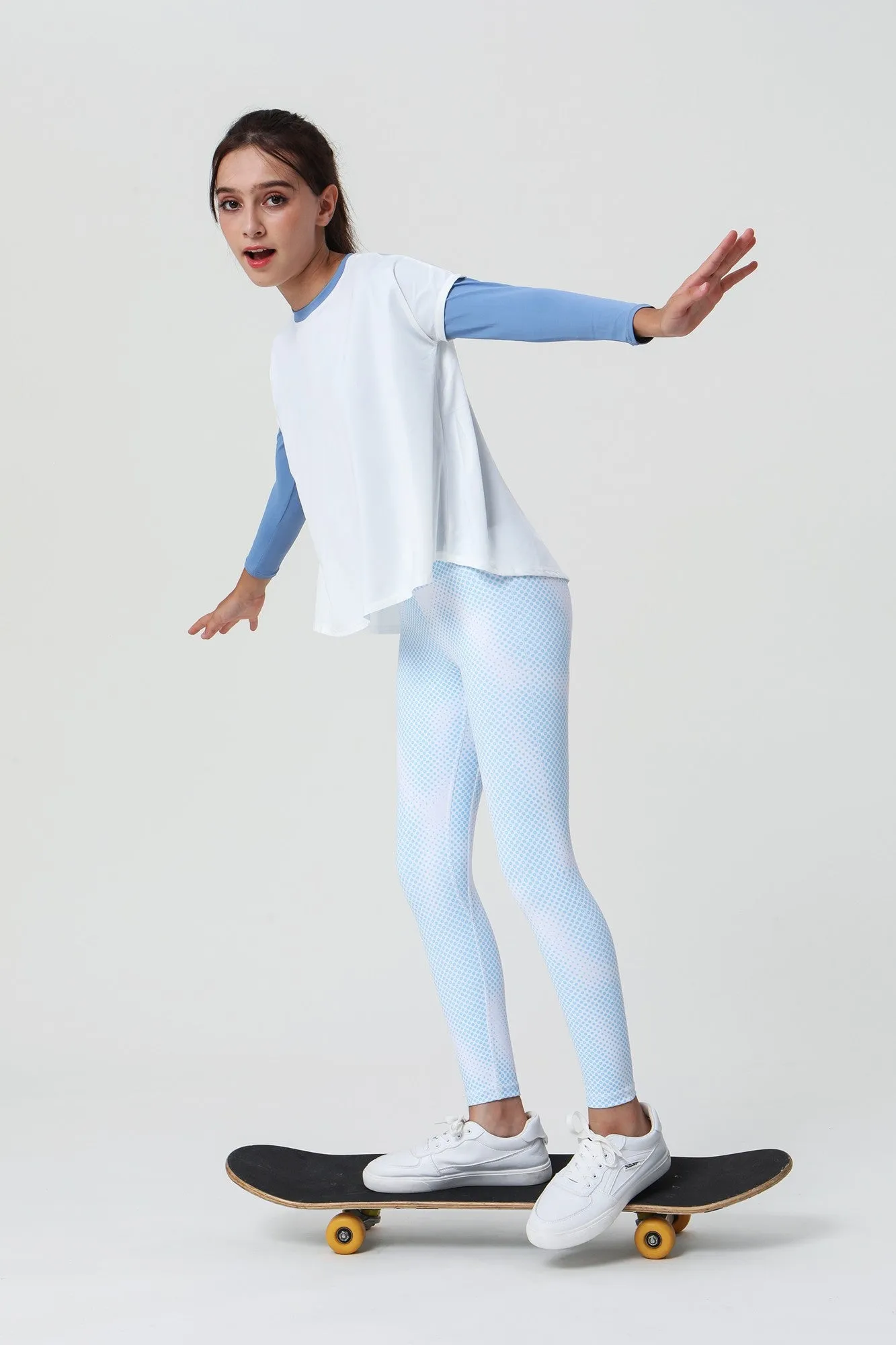 Colorful Patterns Little Yogi Leggings
