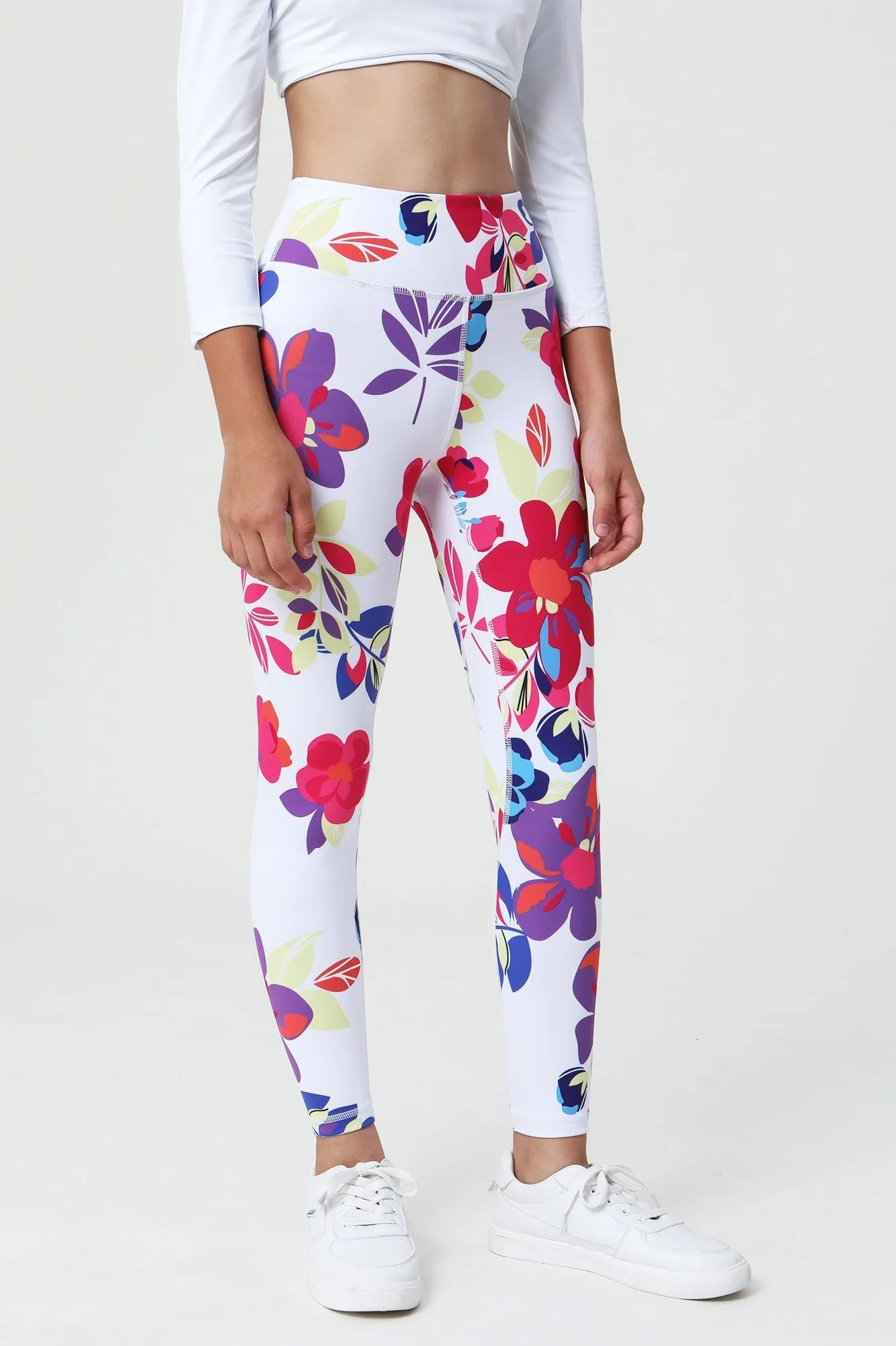 Colorful Patterns Little Yogi Leggings
