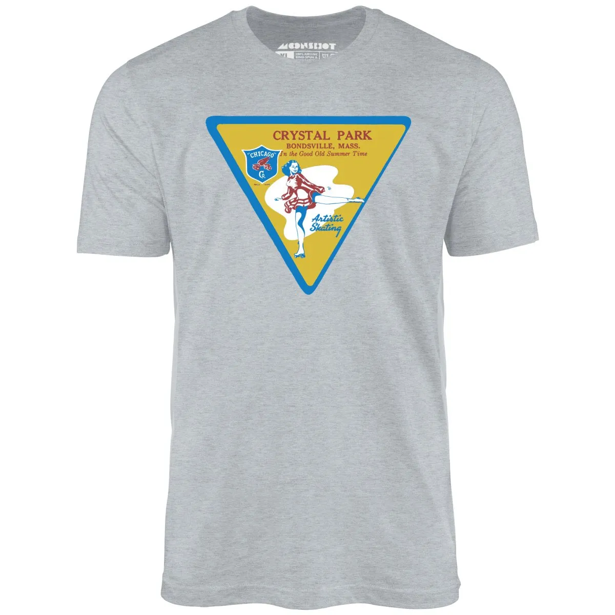 Crystal Park - Bondsville, MA - Vintage Roller Rink - Unisex T-Shirt