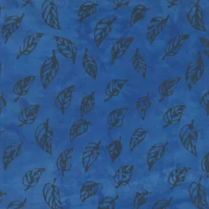Dutchy Blues Batiks - Fall Azure Yardage