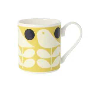 Early Bird Mug 350ml in yellow