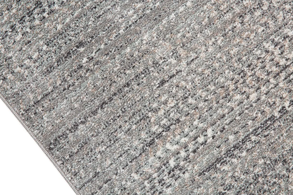 Egyptian White & Beige Area Rug- Stain & Fade Resistant- 3 Sizes- Model #71906