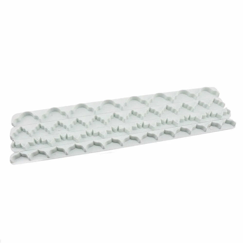 Fondant Cake Lace Border Cutter 4Pcs Set