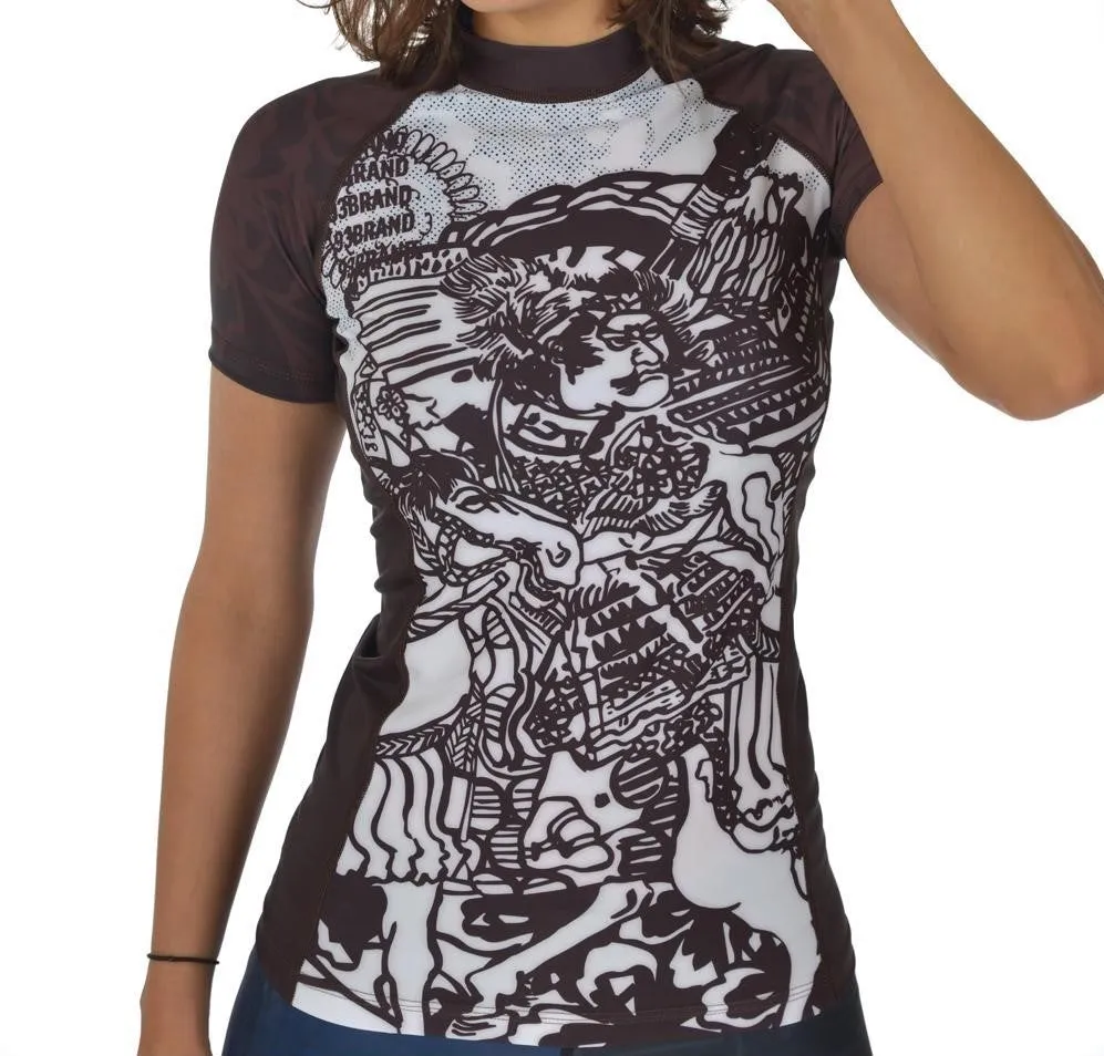GUNBA IBJJF Women's Ranked Rash Guard