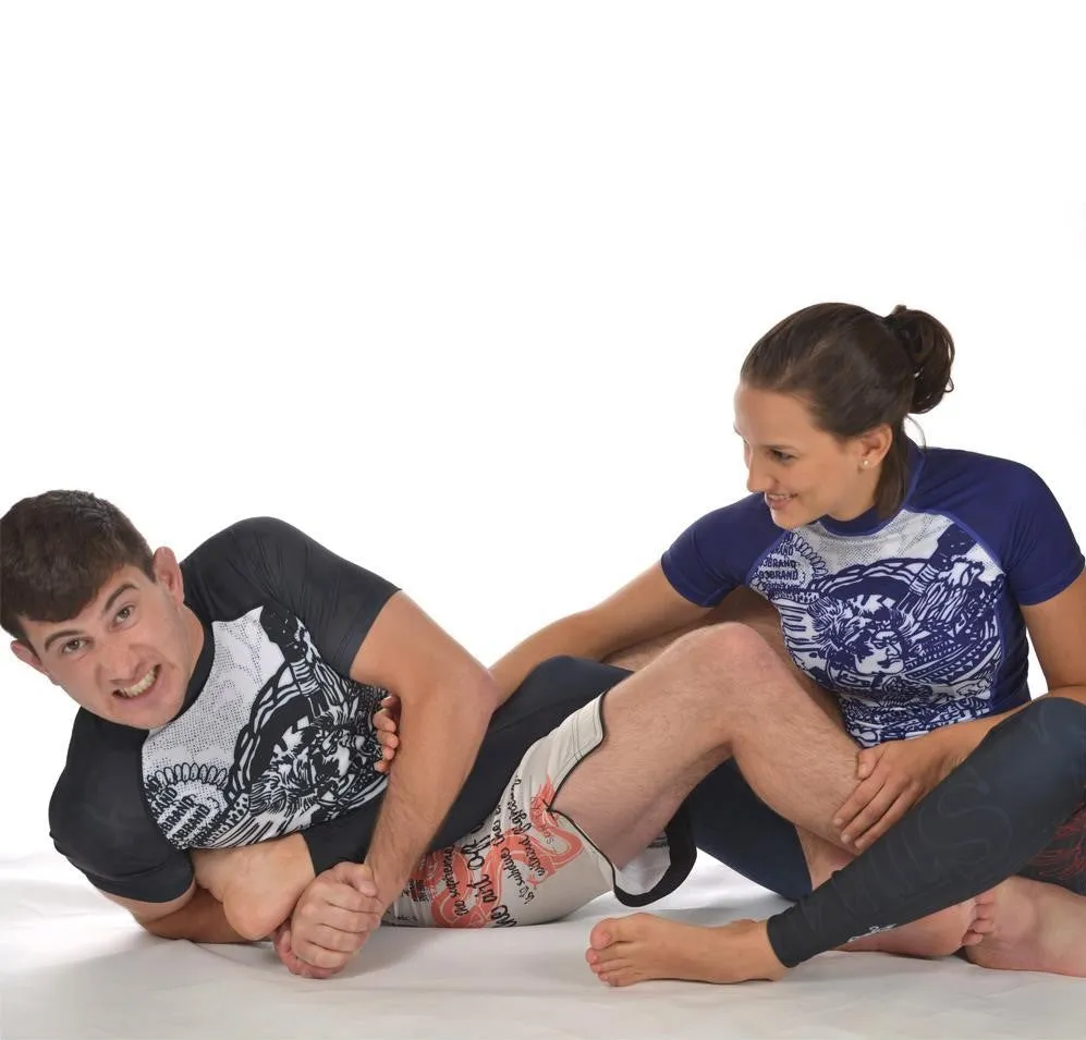 GUNBA IBJJF Women's Ranked Rash Guard
