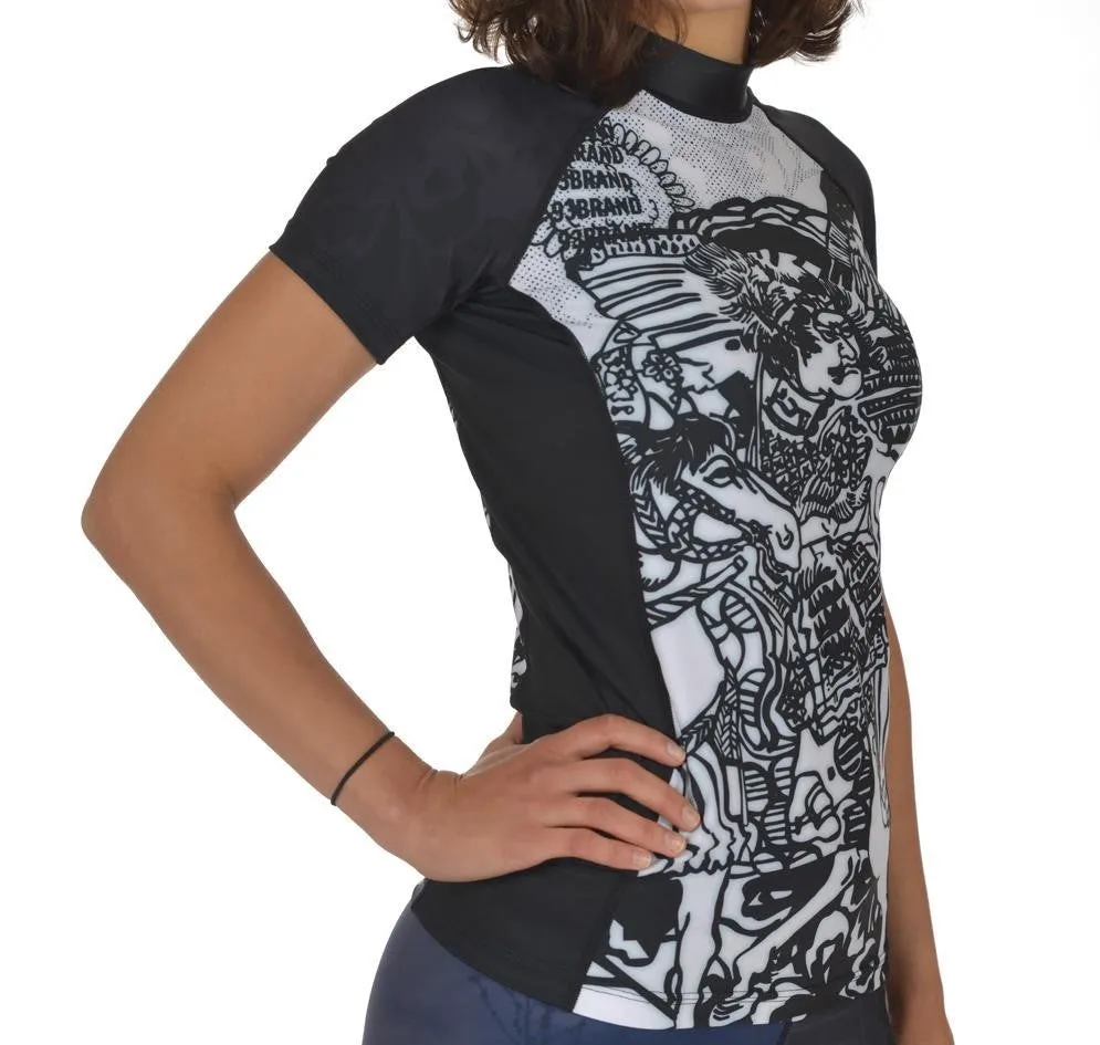 GUNBA IBJJF Women's Ranked Rash Guard