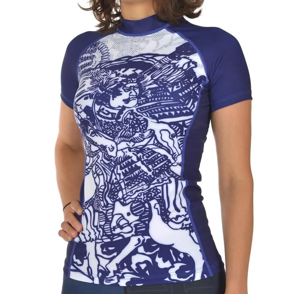GUNBA IBJJF Women's Ranked Rash Guard