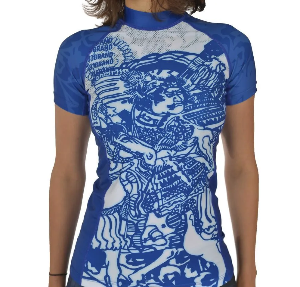 GUNBA IBJJF Women's Ranked Rash Guard