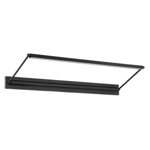 Hudson 34 in. Rotating LED Picture Light 3000K Black Finish