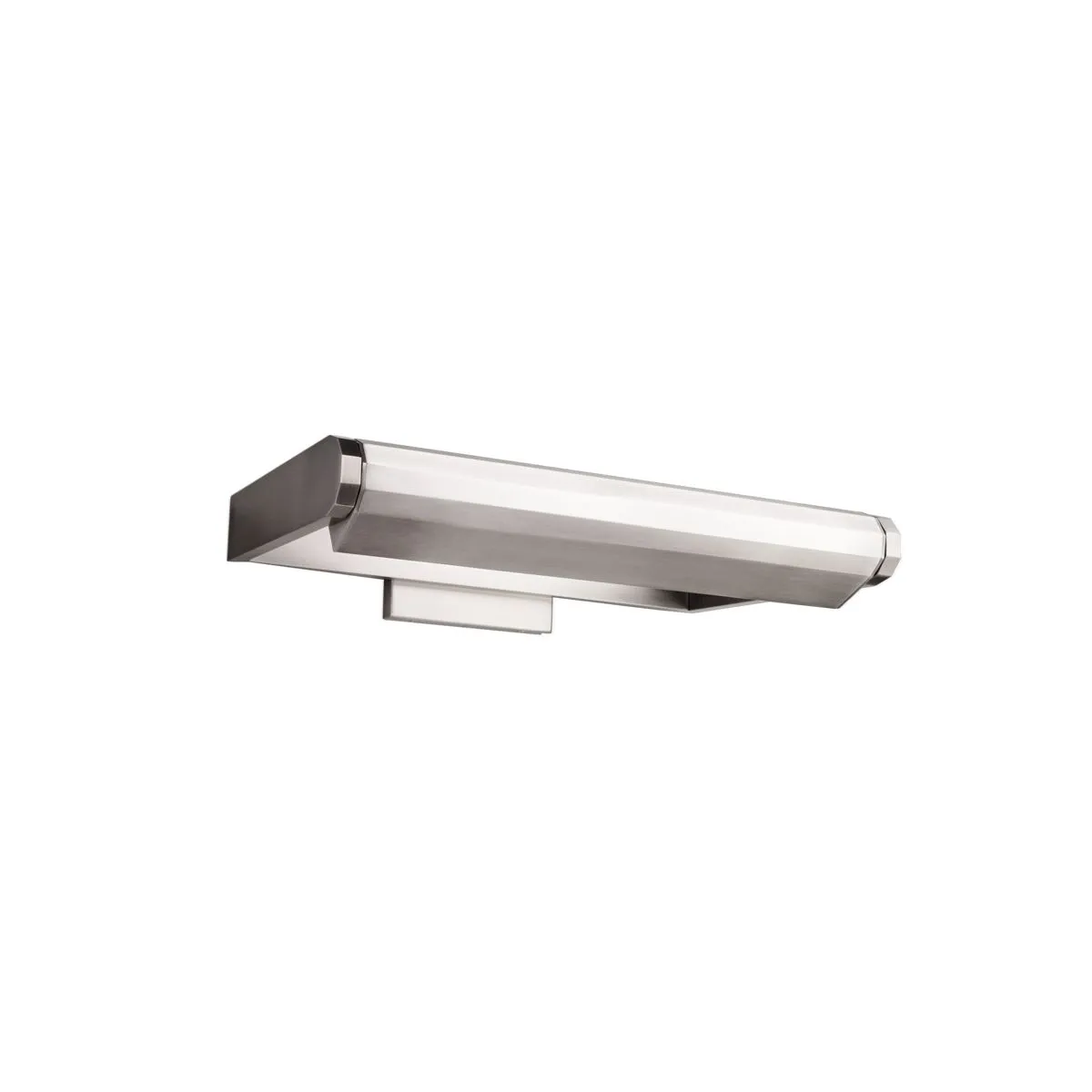 Kent 17 in. Rotating LED Picture Light 3000K Brushed Nickel Finish