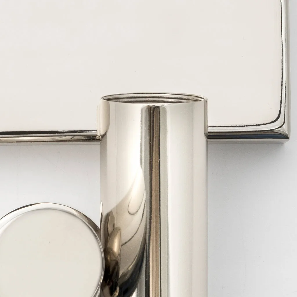 Libby Langdon Jennings 1 Light Polished Nickel Sconce