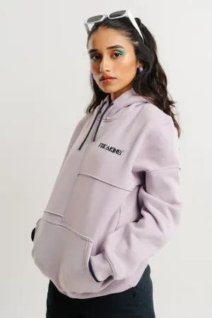 Lilac Cut & Sew Hoodie