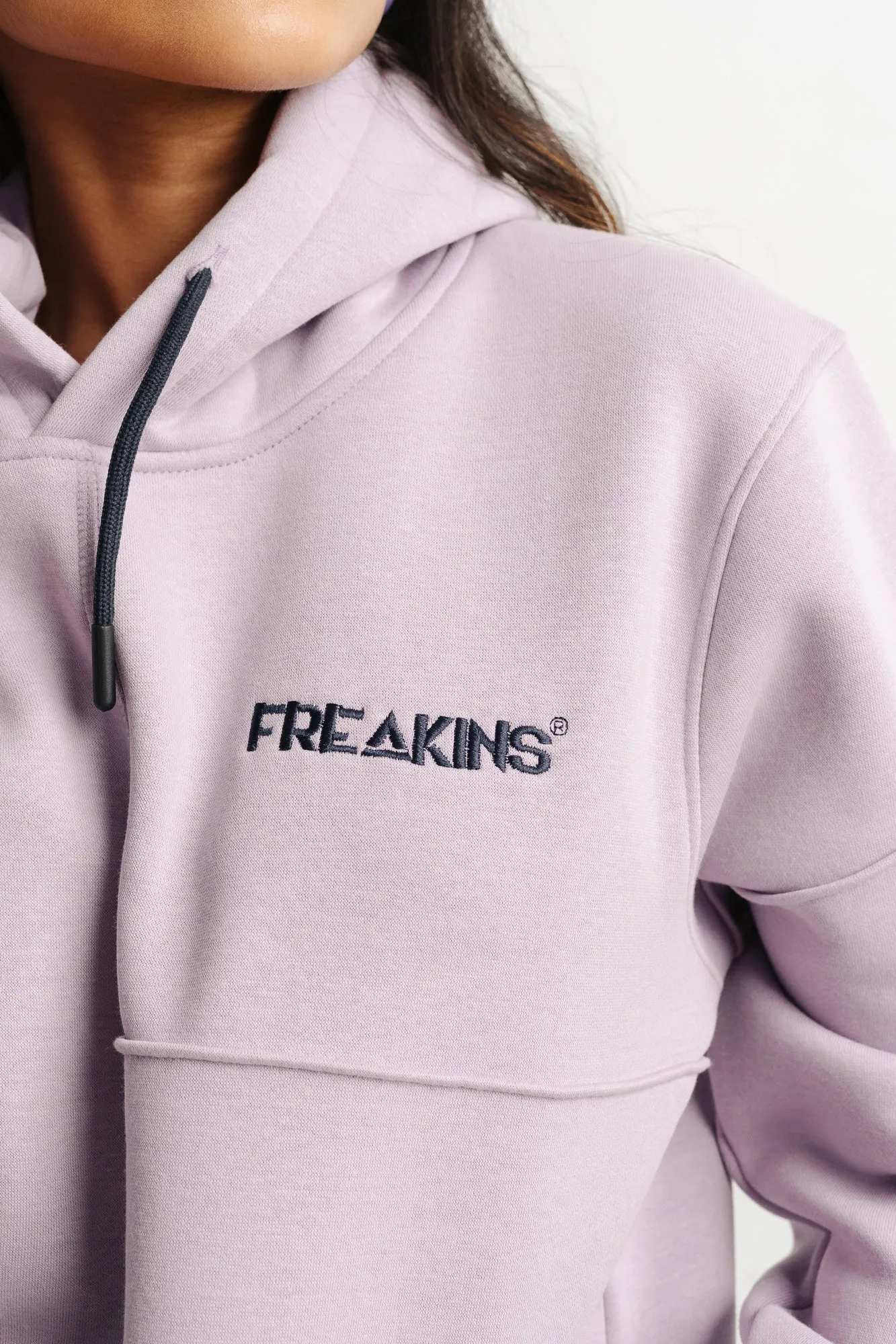 Lilac Cut & Sew Hoodie