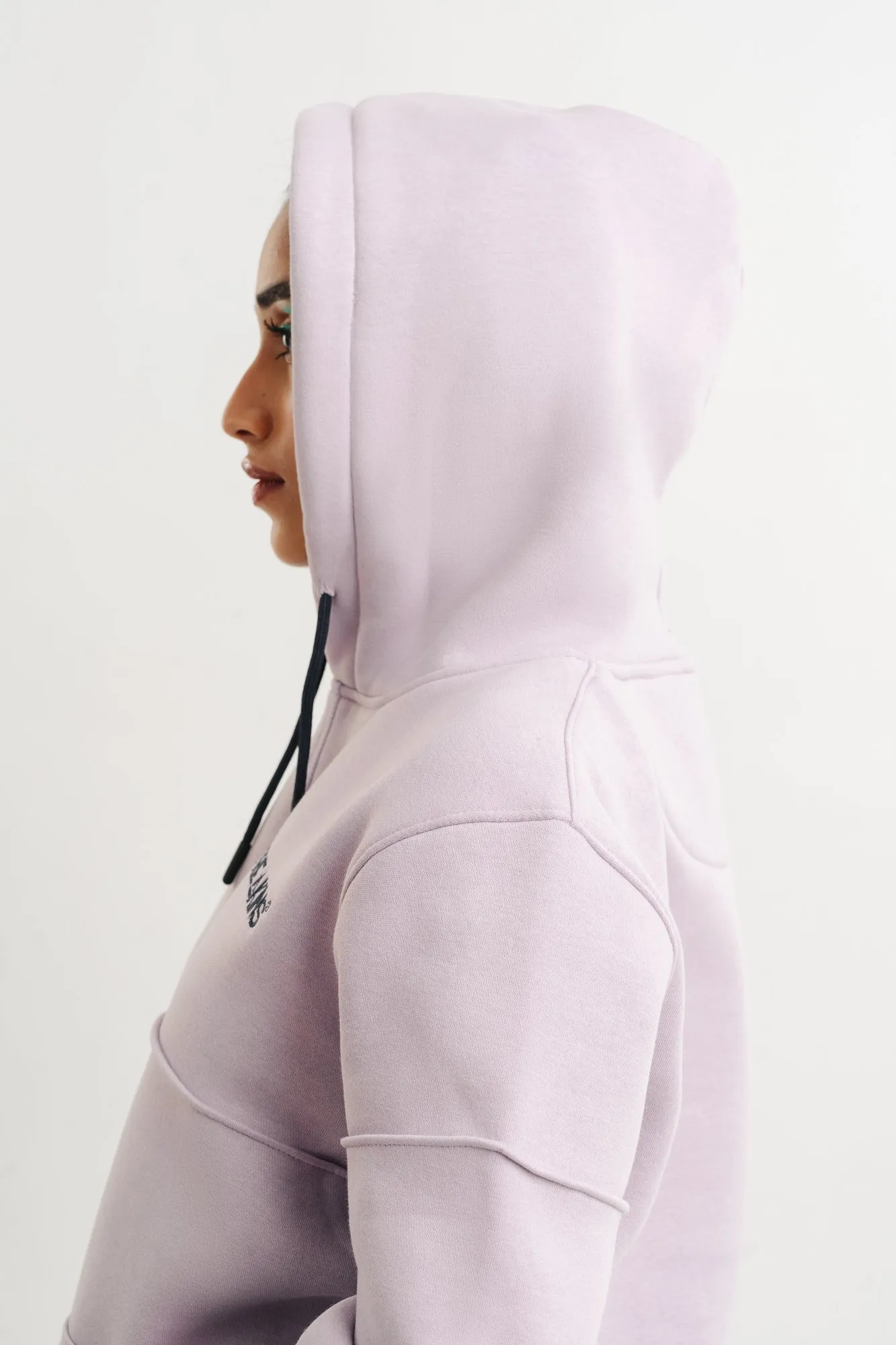 Lilac Cut & Sew Hoodie