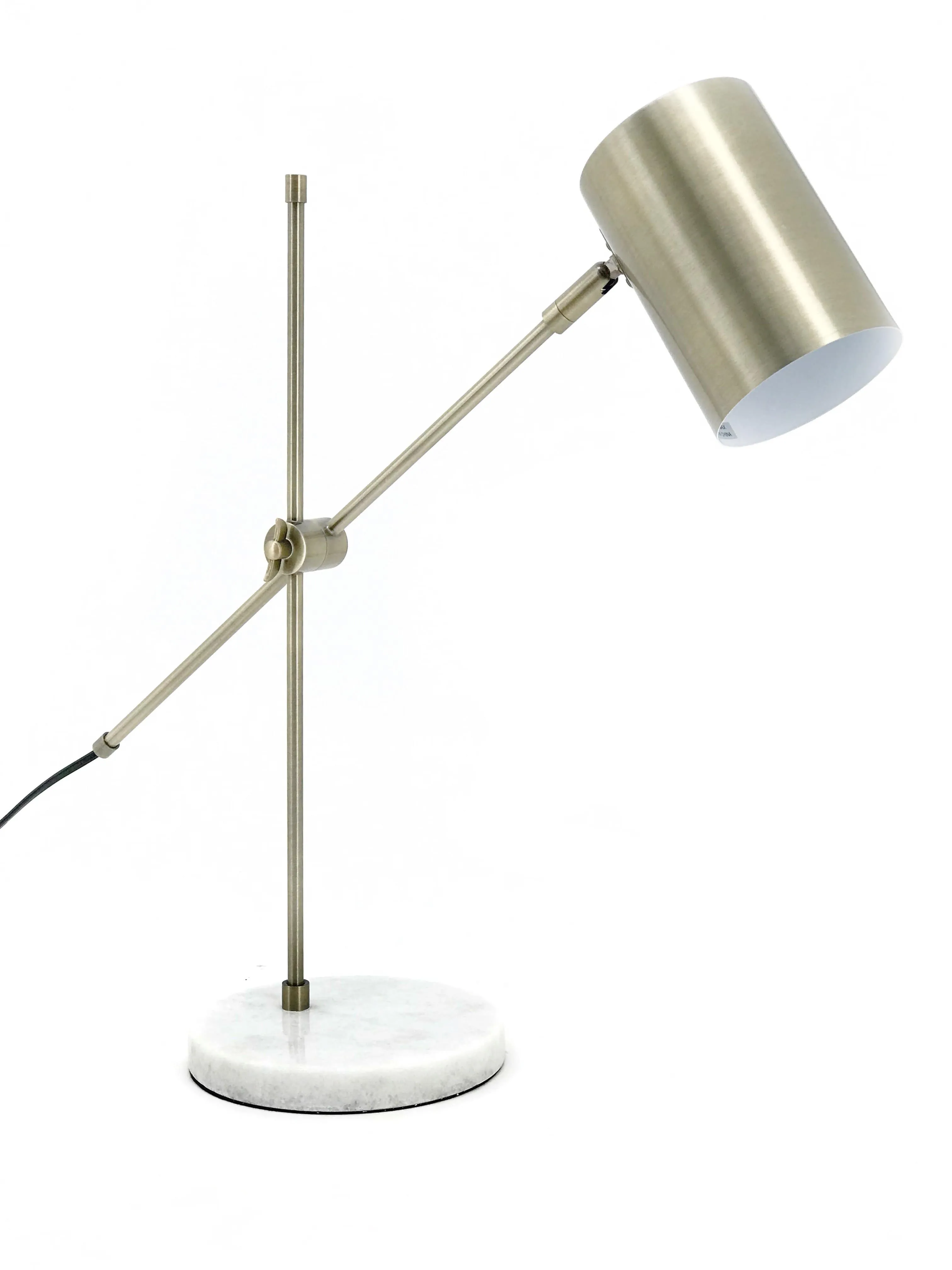 Martin Table Lamp Marble and Brass
