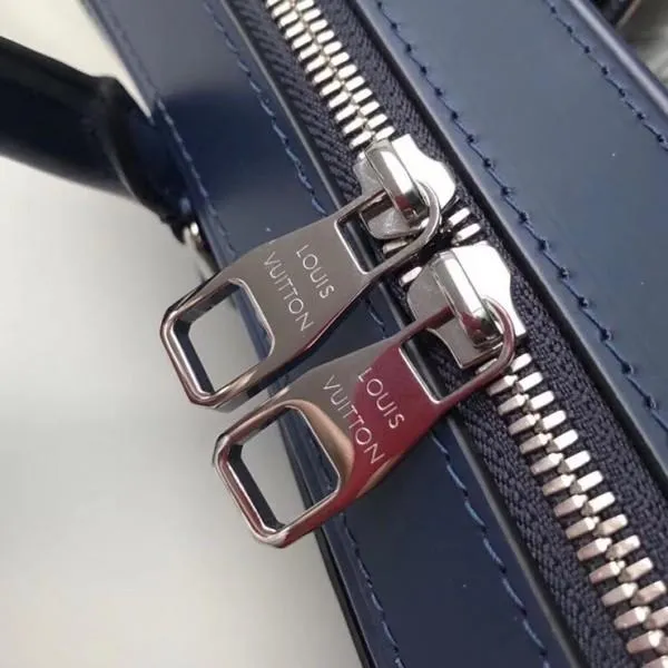Men&#8217;s Dandy Briefcase Top Handle Bag In Epi Leather M54405 Blue 2019 Collection