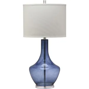 Mercury Single-Light Table Lamp - Blue