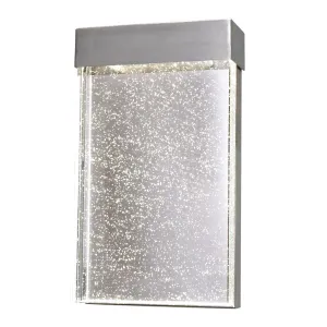Moda 12 In. LED Outdoor Wall Sconce Stainless Steel Finish