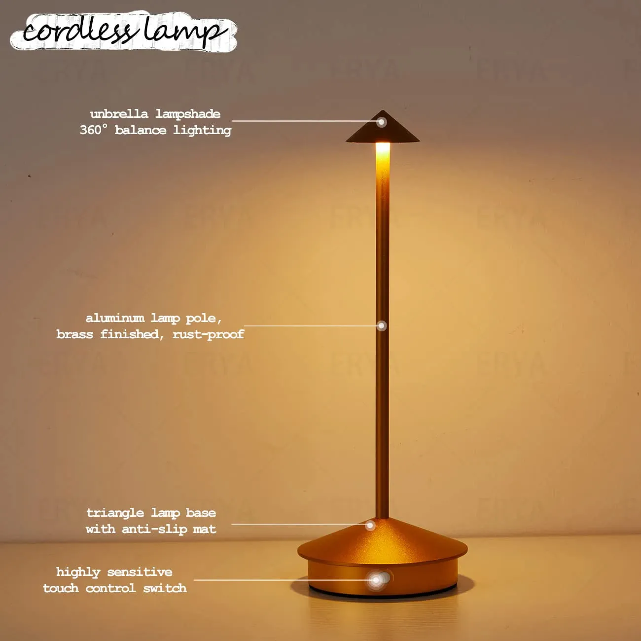 Modern Cordless Table Lamp