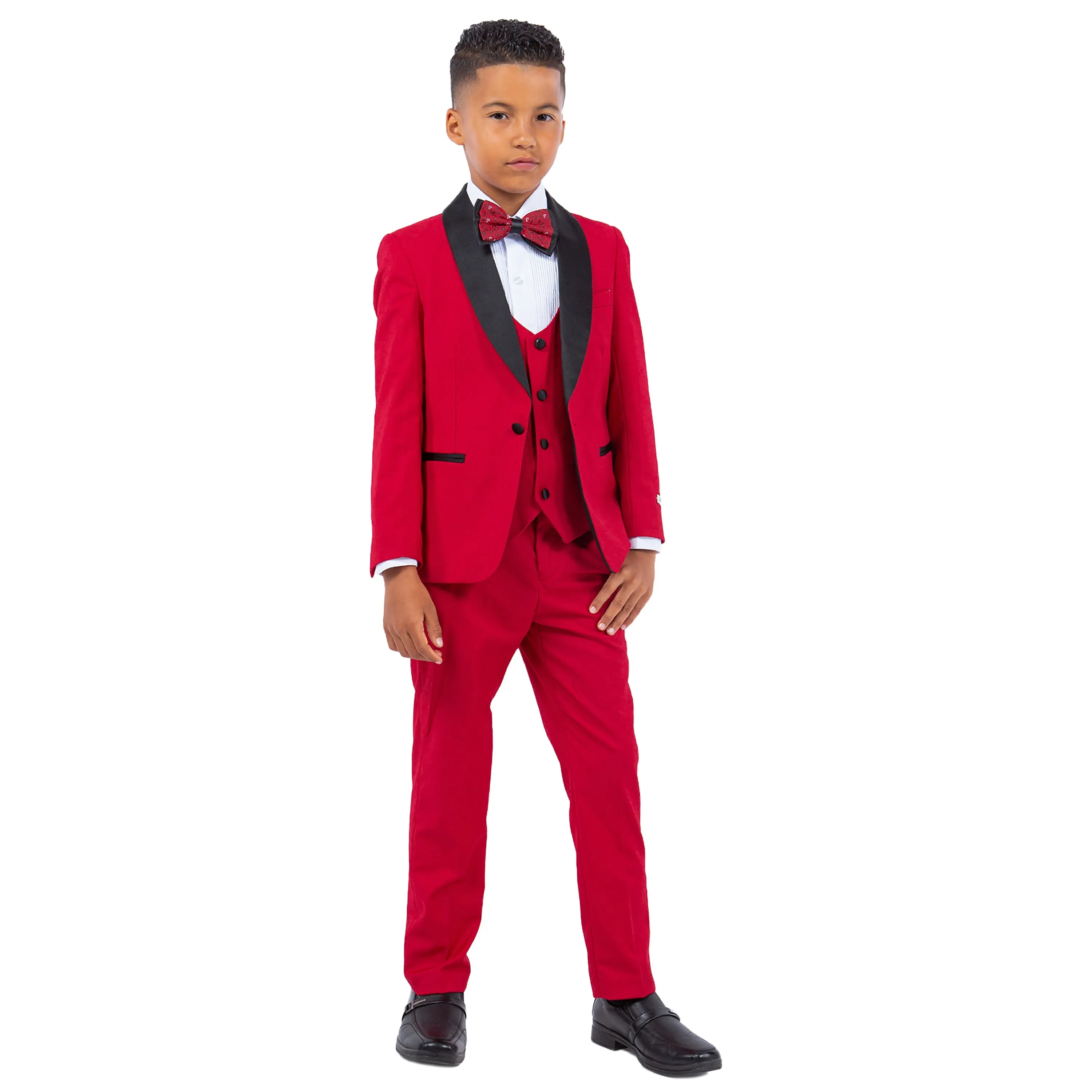 Modern Red 5 pc Tuxedo