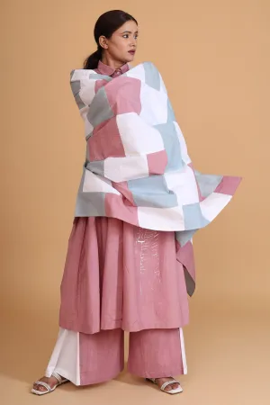 Multicolor Patch Work Scarf