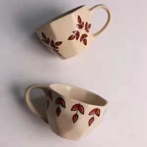Orta Ceramic Cup (200 ML) - Set of Two