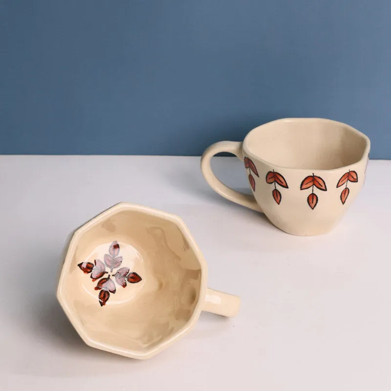 Orta Ceramic Cup (200 ML) - Set of Two