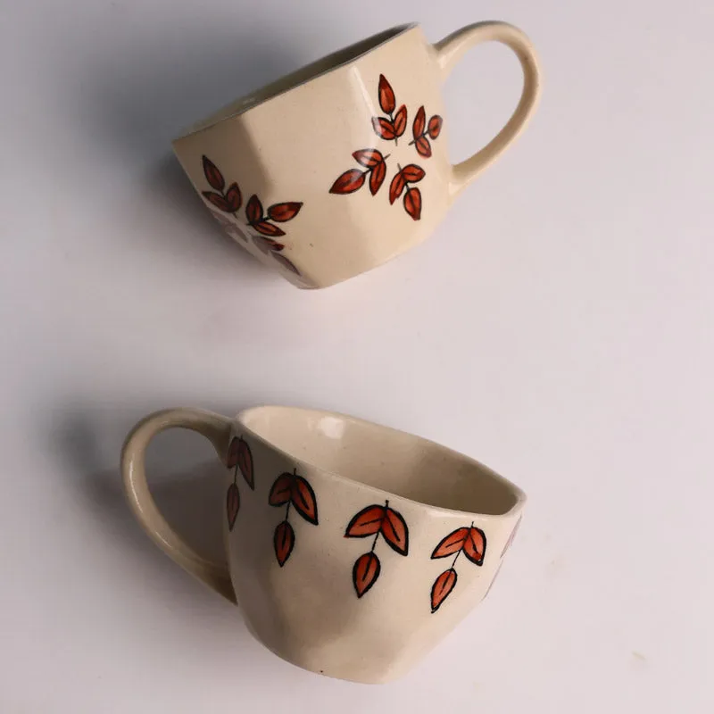 Orta Ceramic Cup (200 ML) - Set of Two