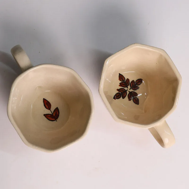 Orta Ceramic Cup (200 ML) - Set of Two
