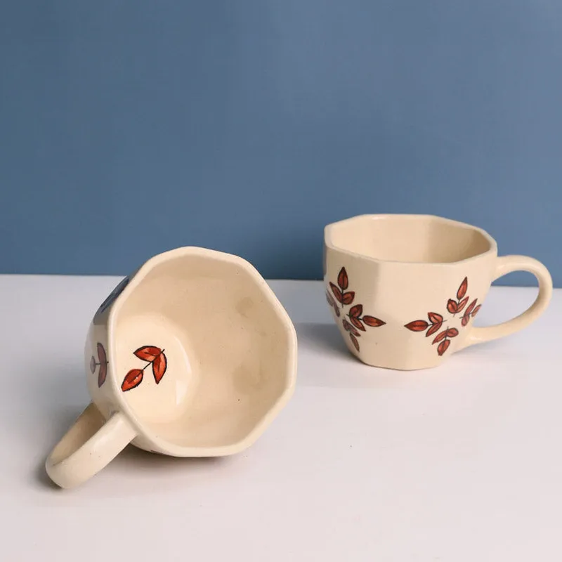 Orta Ceramic Cup (200 ML) - Set of Two