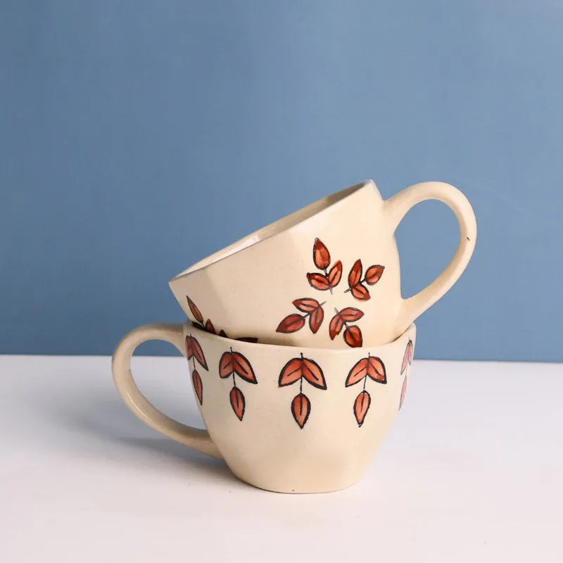 Orta Ceramic Cup (200 ML) - Set of Two