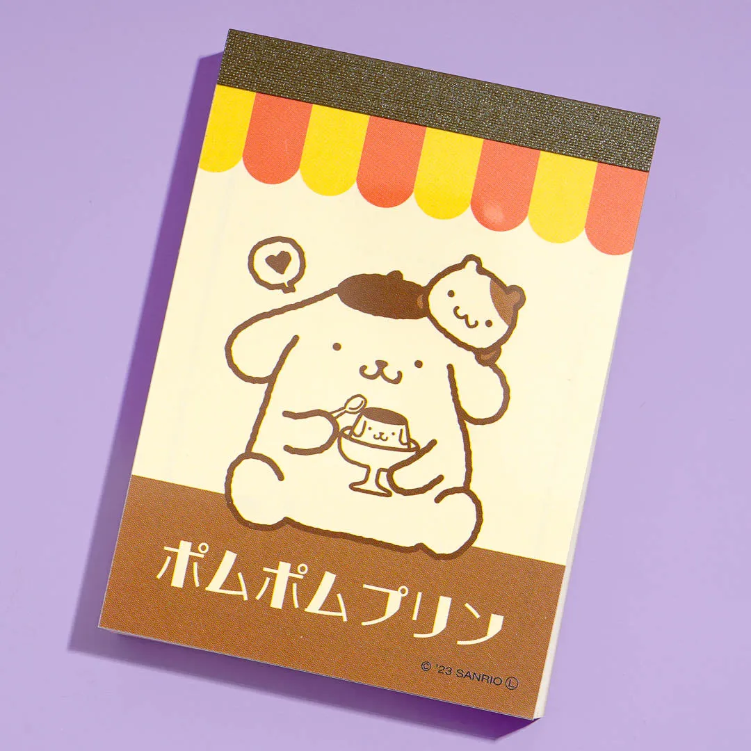 Pompompurin Fancy Retro Mini Memo Pad