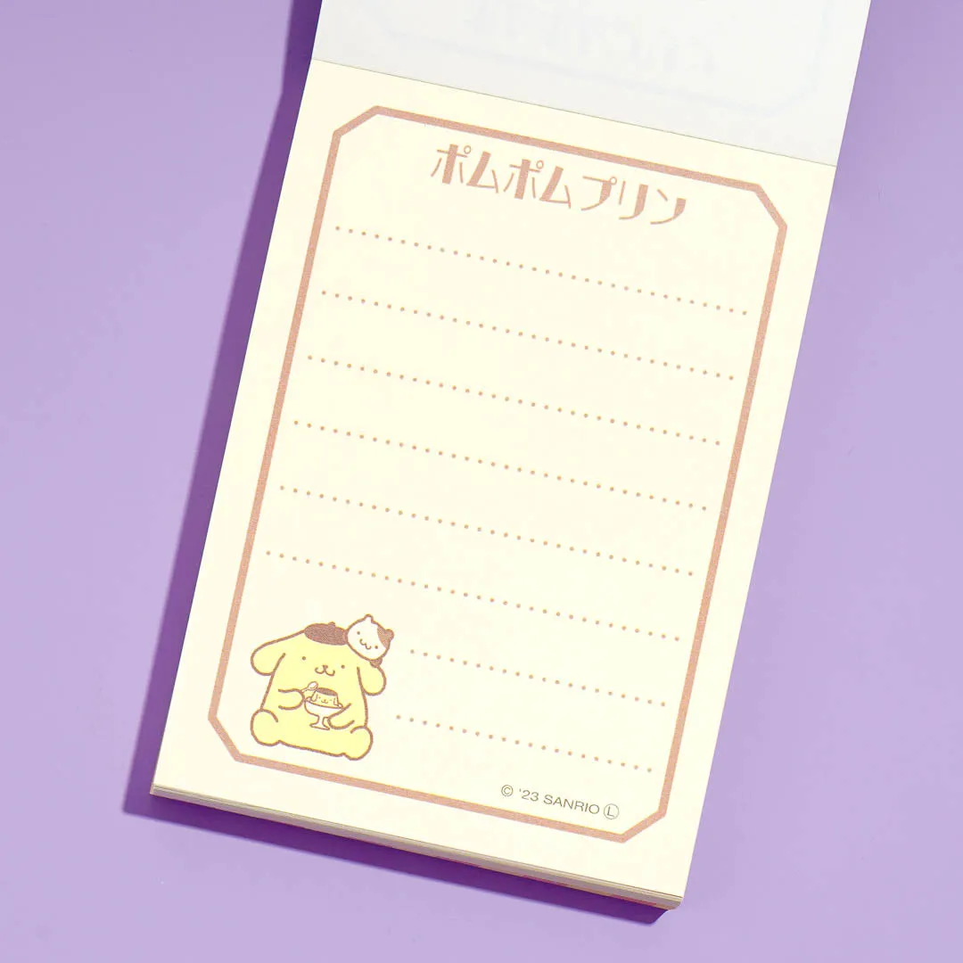 Pompompurin Fancy Retro Mini Memo Pad