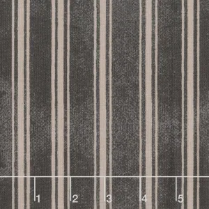 Pumpkin Patch - Terrifying Ticking Black Yardage