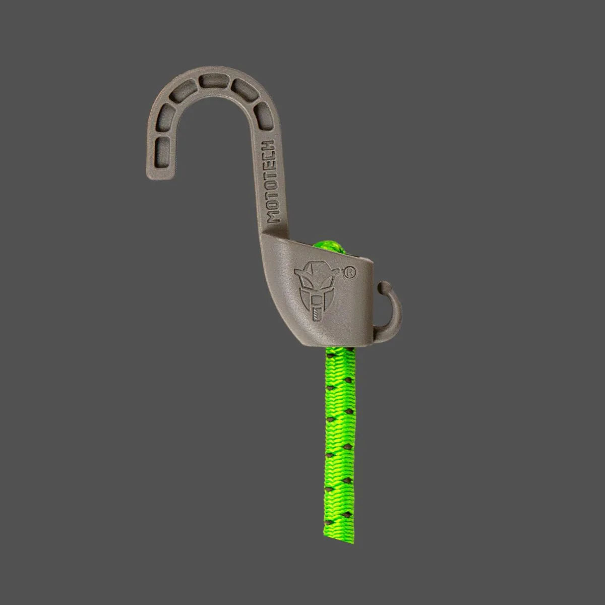 Reflective Hexapod Bungee Cord Tie-down System - 32" / 80cms - Neon   Grey